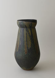 Large Flora Series Vase in Lichen - Victoria Morris